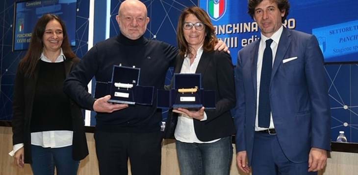 Bavagnoli e Pistolesi premiati a Coverciano come migliori allenatori della passata stagione
