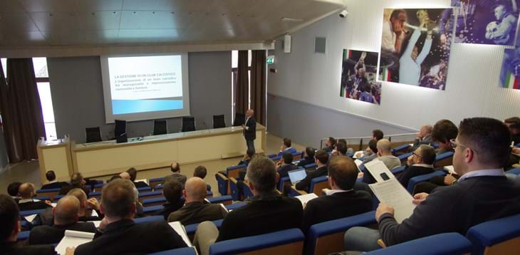 Corso per Direttore Sportivo, seconda settimana di lezione al Centro Tecnico Federale