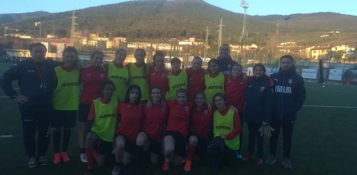 Sviluppo attività territoriale calcio femminile.