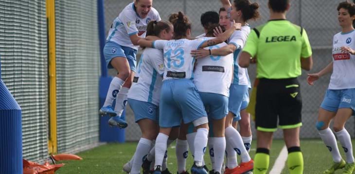 Il Napoli Femminile vince 2-1 il big match con la Lazio, il San Marino torna al secondo posto