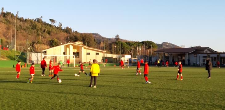 Visita alla Scuola Calcio Elite CGC Capezzano Pianore 1959.