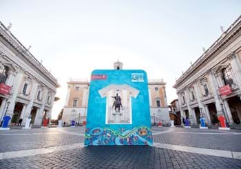 100 days until the start of the European Championship, what a party in Campidoglio!