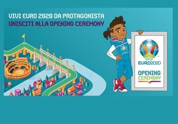 Vivi l’Europeo da protagonista partecipando alla cerimonia di apertura allo Stadio Olimpico