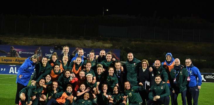Italia scatenata in Portogallo: travolge la Nuova Zelanda e conquista la finale dell’Algarve Cup
