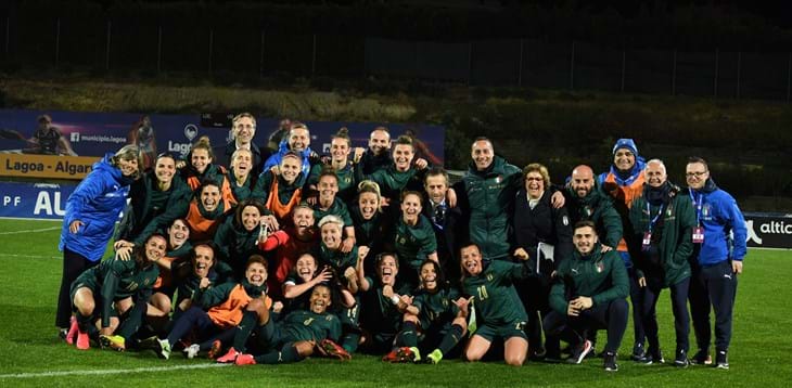 Italy remain in 14th place in the FIFA Ranking, with the United States ahead of Germany and France