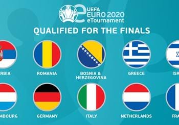 C’è anche l’Italia tra le prime 10 qualificate a UEFA eEuro 2020: fase finale il 23 e 24 maggio