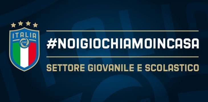 #NOIGIOCHIAMOINCASA: al via la campagna educativa del Settore Giovanile e Scolastico