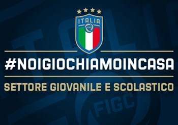#NOIGIOCHIAMOINCASA: al via la campagna educativa del Settore Giovanile e Scolastico