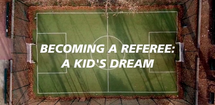 ‘Becoming a referee: a kid’s dream’: the path of a young referee told across nine episodes on the FIGC’s channels