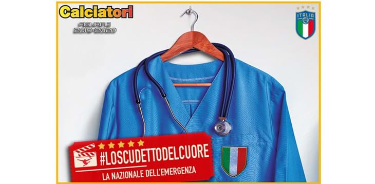 The FIGC’s initiative, “The Heart Scudetto” becomes a sticker in the Panini album