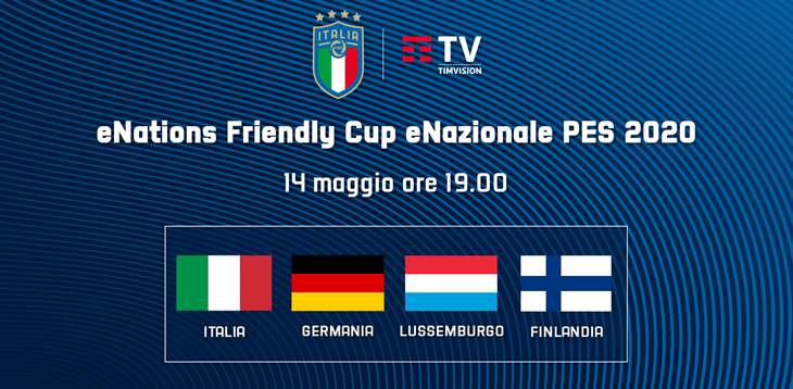Towards eEURO 2020: our TIMVISION PES eNazionale in preparation at the eNations Friendly Cup