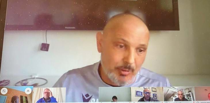 Master allenatori: lezione in streaming del tecnico del Bologna, Sinisa Mihajlovic