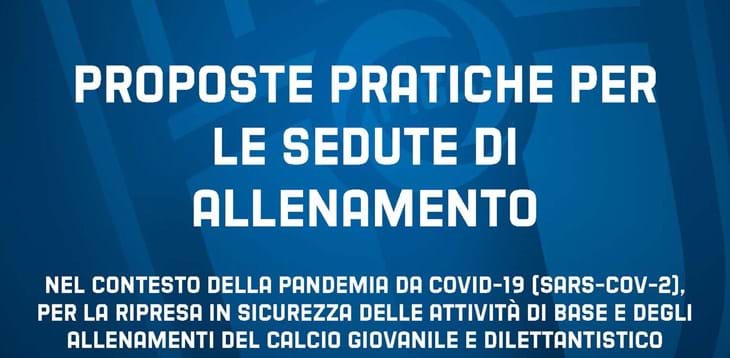 Proposte pratiche per le sedute di allenamento.
