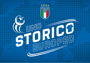 The National Team ready to take to the pitch for ‘Uno Storico Europeo’
