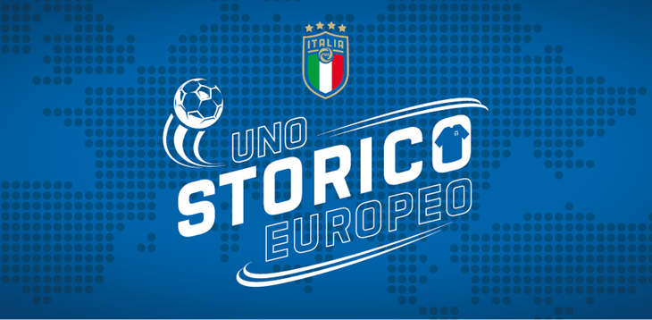 The National Team ready to take to the pitch for ‘Uno Storico Europeo’