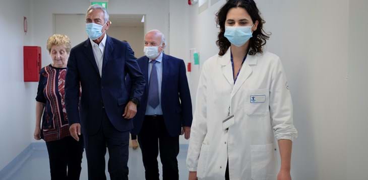 A machine to analyse and quantify DNA mutations: the FIGC's gift to the Bambino Gesù hospital