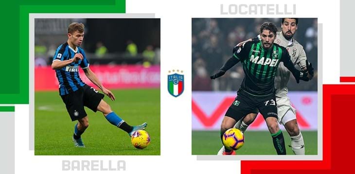 Sfida statistica della 27^ giornata di Serie A: Nicolò Barella vs Manuel Locatelli