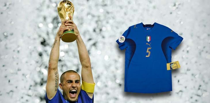 “This shirt is for the Museum of Football.” Cannavaro and a promise kept in 2006