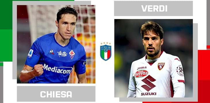 The statistical head-to-head of Serie A matchday 34: Federico Chiesa vs. Simone Verdi