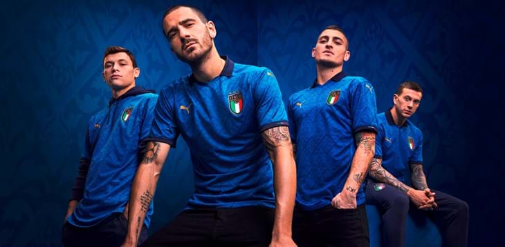 PUMA present the new Italy Home kit, inspired by Renaissance culture