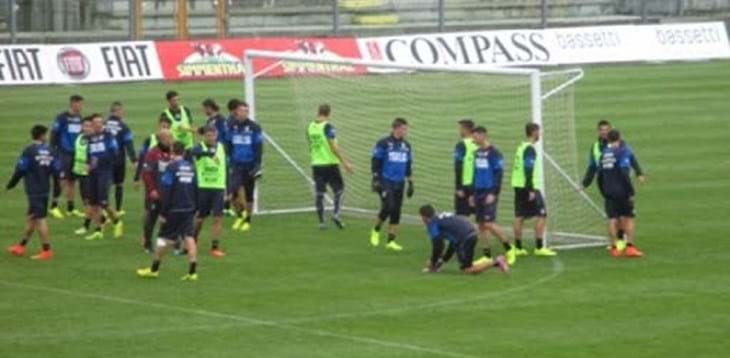 Un calciatore positivo dopo il secondo tampone: annullato l’allenamento di oggi