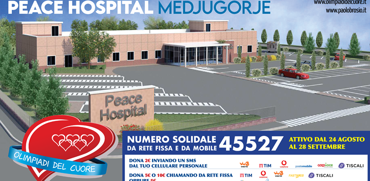 La FIGC supporta la raccolta fondi per la costruzione dell’Ospedale della Pace di Medjugorje