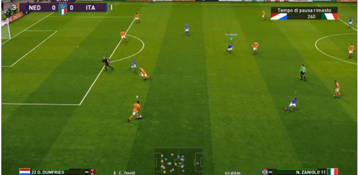 Azzurri sconfitti dai Paesi Bassi, arriva il primo ko per la eNazionale TIMVISION PES