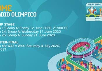 Ufficializzate le date di EURO 2020: il 12 giugno a Roma la gara inaugurale