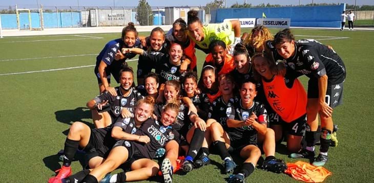 L’Empoli batte la Pink Bari e agguanta il secondo posto, prima vittoria per il San Marino