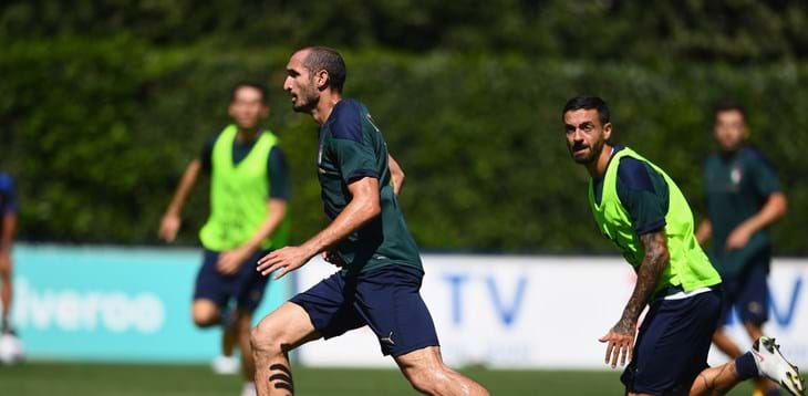 Italy’s training camp set to begin: Giorgio Chiellini and Leonardo Bonucci will join up with the squad once they have been authorised to do so