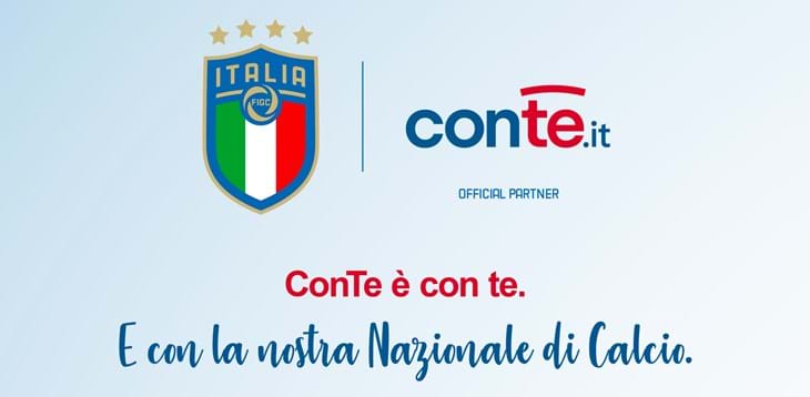 ConTe it becomes an official partner of the Italy National Football Team