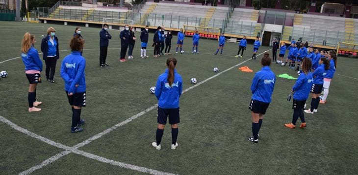 Ad Alassio, primo allenamento per l’Under 15 Femminile