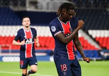Primi gol in Ligue 1 per Moise Kean