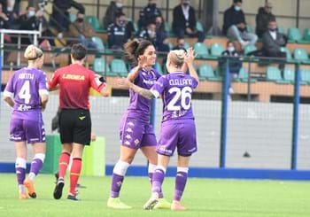 La Fiorentina batte 6-1 la Riozzese Como, rinviate per Covid le altre gare in programma