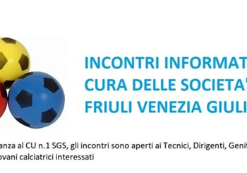 Incontro Informativo del 3 e del 17 dicembre