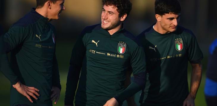 Azzurri at Coverciano preparing for matches against Poland and Bosnia. Acerbi and Barella have joined the squad