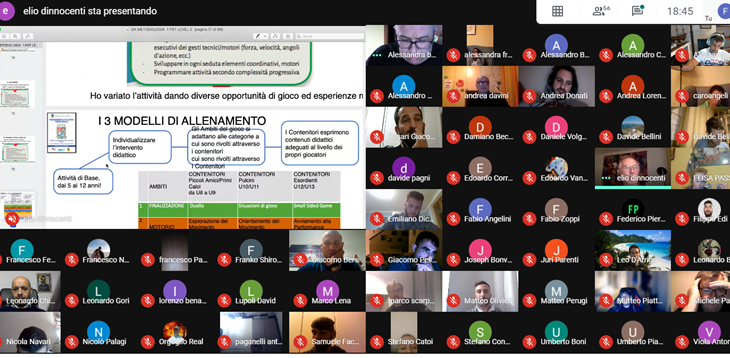 L'attività di formazione nel territorio prosegue con i corsi Grassroots livello E)
