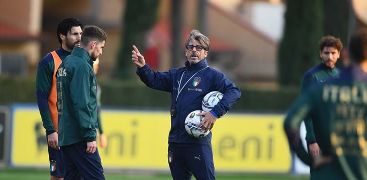 Azzurri at work ahead of the game against Bosnia. Over 6.6 million viewers tuned in to the Poland match