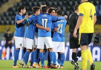 The Azzurrini finish their Euro qualifying campaign in style. Nicolato: “This is a team with lots of quality”