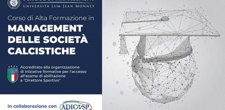 Primi diplomati al Corso di Alta Formazione in Management delle Società Calcistiche