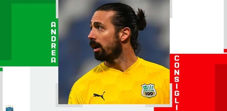 Andrea Consigli rated as best Italian player on matchday eleven by the media
