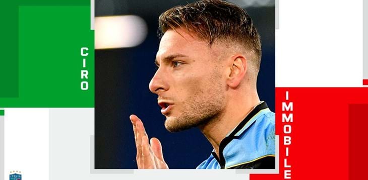 Ciro Immobile rated as best Italian player on matchday 13 by the media