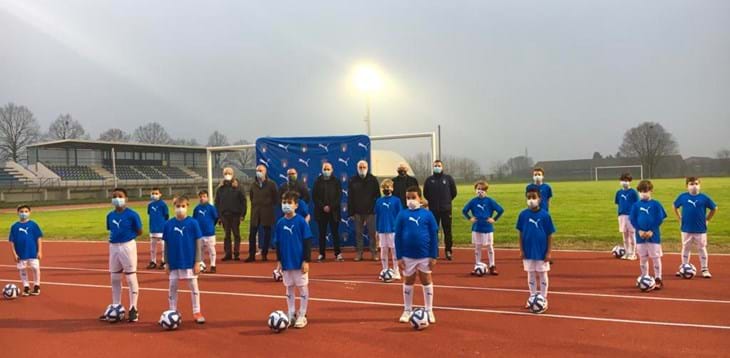 FIGC e PUMA insieme a sostegno dell’attività calcistica giovanile: il Coordinatore, prof. Giuseppe Terraneo, incontra i giovani della Società R.C. Codogno 1908