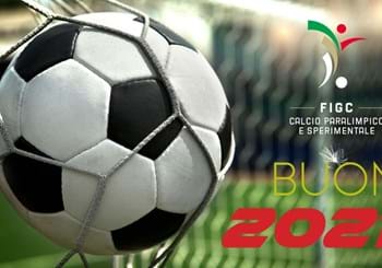 Auguri di buon anno da tutta la Divisione Calcio Paralimpico e Sperimentale!