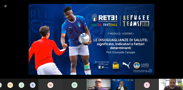 Al via il corso di formazione in Sport e Integrazione istituito nell'ambito del progetto Refugee Teams
