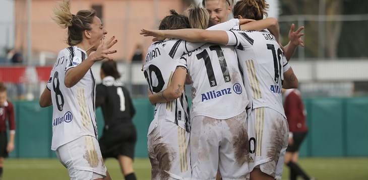 La Juventus batte 3-0 l’Empoli e aspetta il Milan, poker della Roma sulla Pink Bari