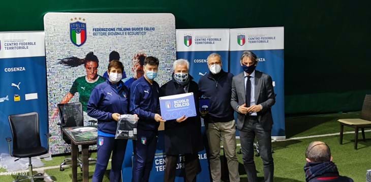 Dieci Società della provincia di Cosenza hanno ricevuto il riconoscimento di Scuola Calcio Elite: la premiazione