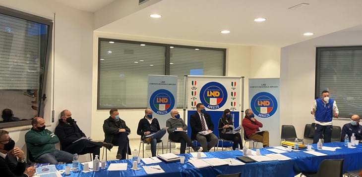 Riunione Coordinamento Figc- Sgs e il nuovo consiglio direttivo Lnd Abruzzo
