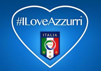 #IloveAzzurri l'hashtag per dire "Ti amo" alla maglia azzurra