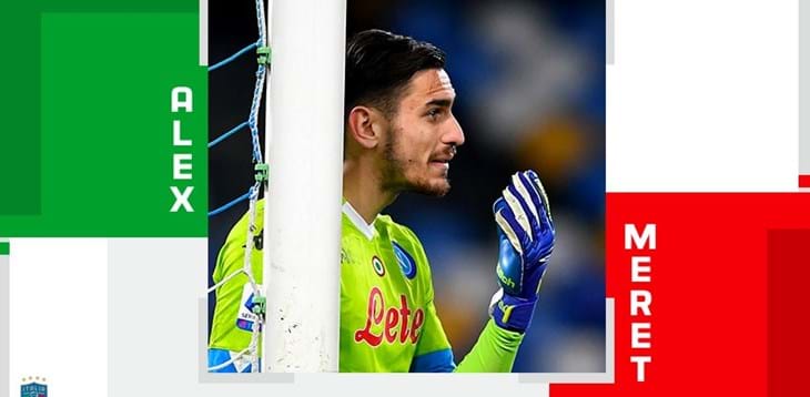 Alex Meret è il migliore italiano della 22^ giornata di campionato secondo i media